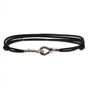 Bracelet Hook en corde de basse sur cordon Collection Hook